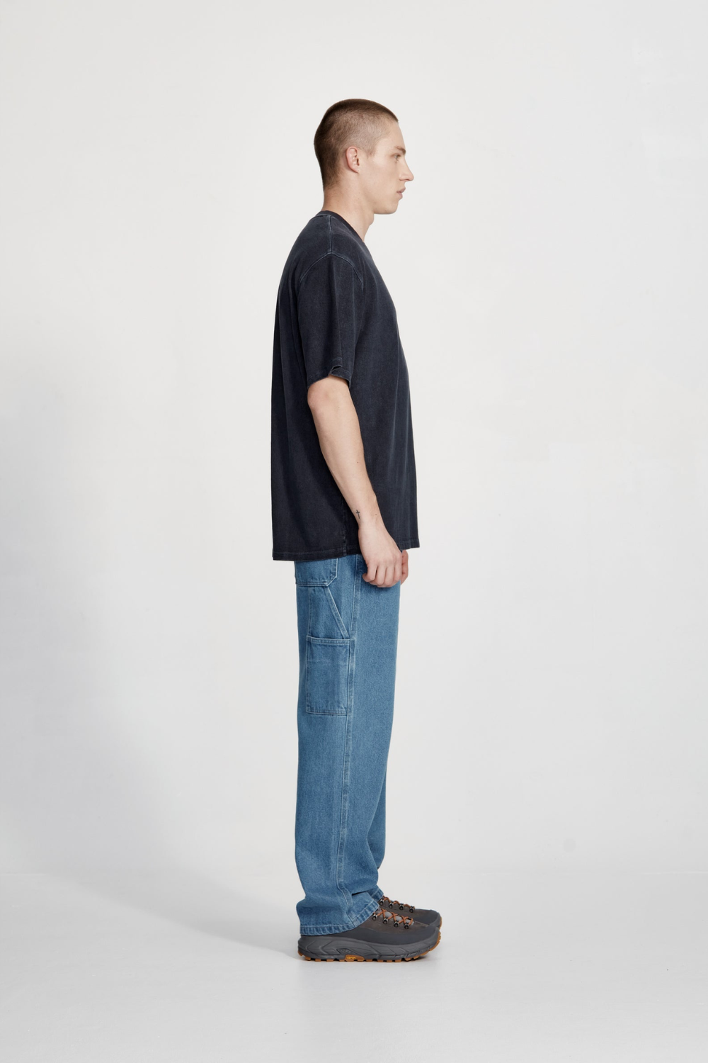 Commoners Hemp Jersey Studio Tee, Vintage Midnight | COMMONERS | Mad About The Boy