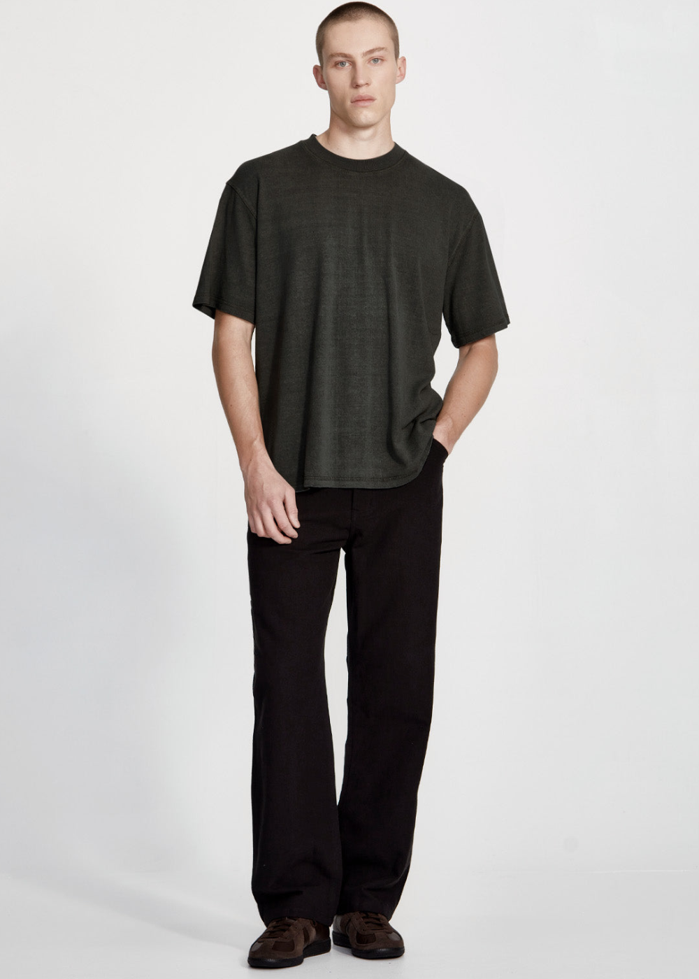 Commoners Hemp Jersey Studio Tee, Vintage Black | COMMONERS | Mad About The Boy