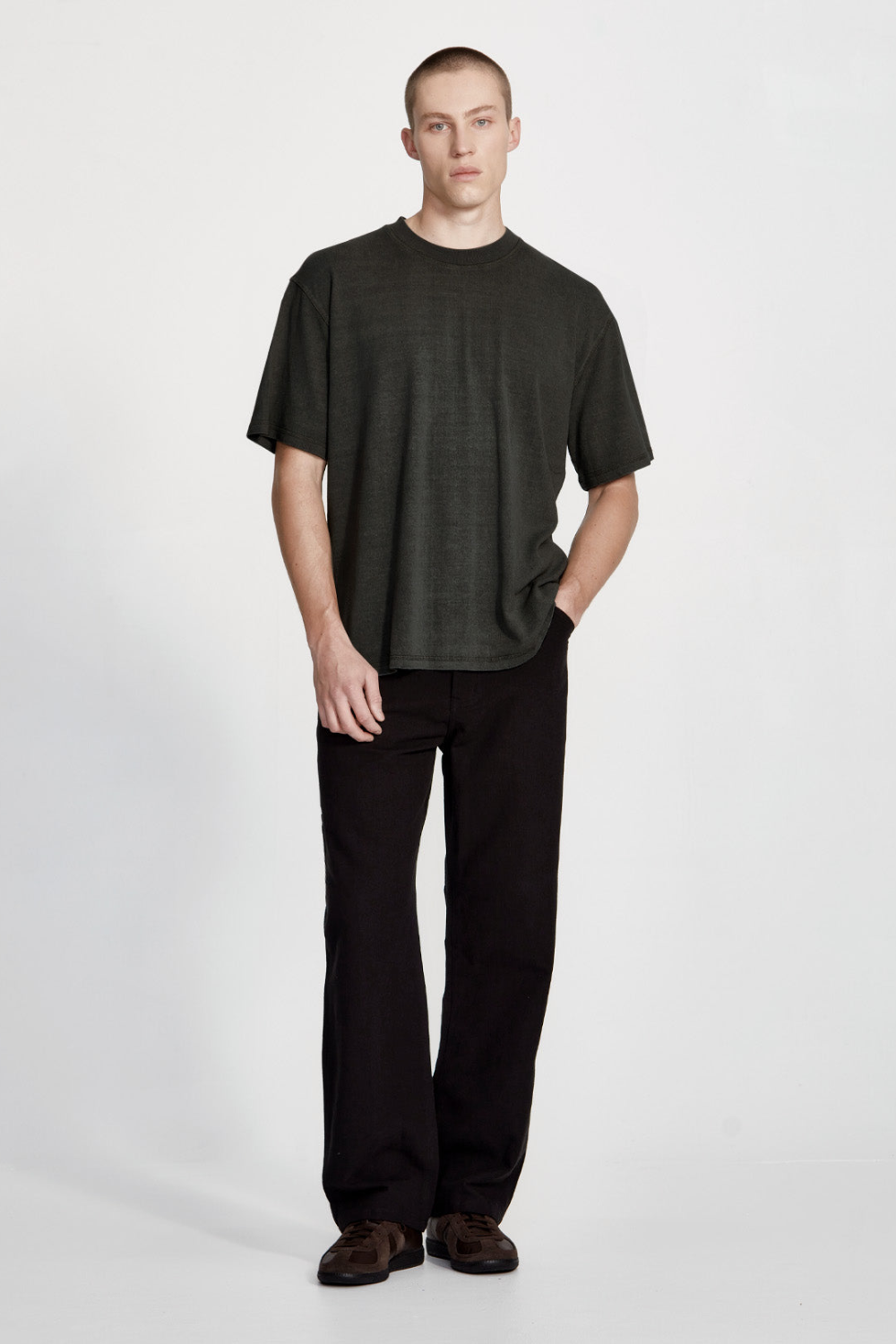 Commoners Hemp Jersey Studio Tee, Vintage Black | COMMONERS | Mad About The Boy