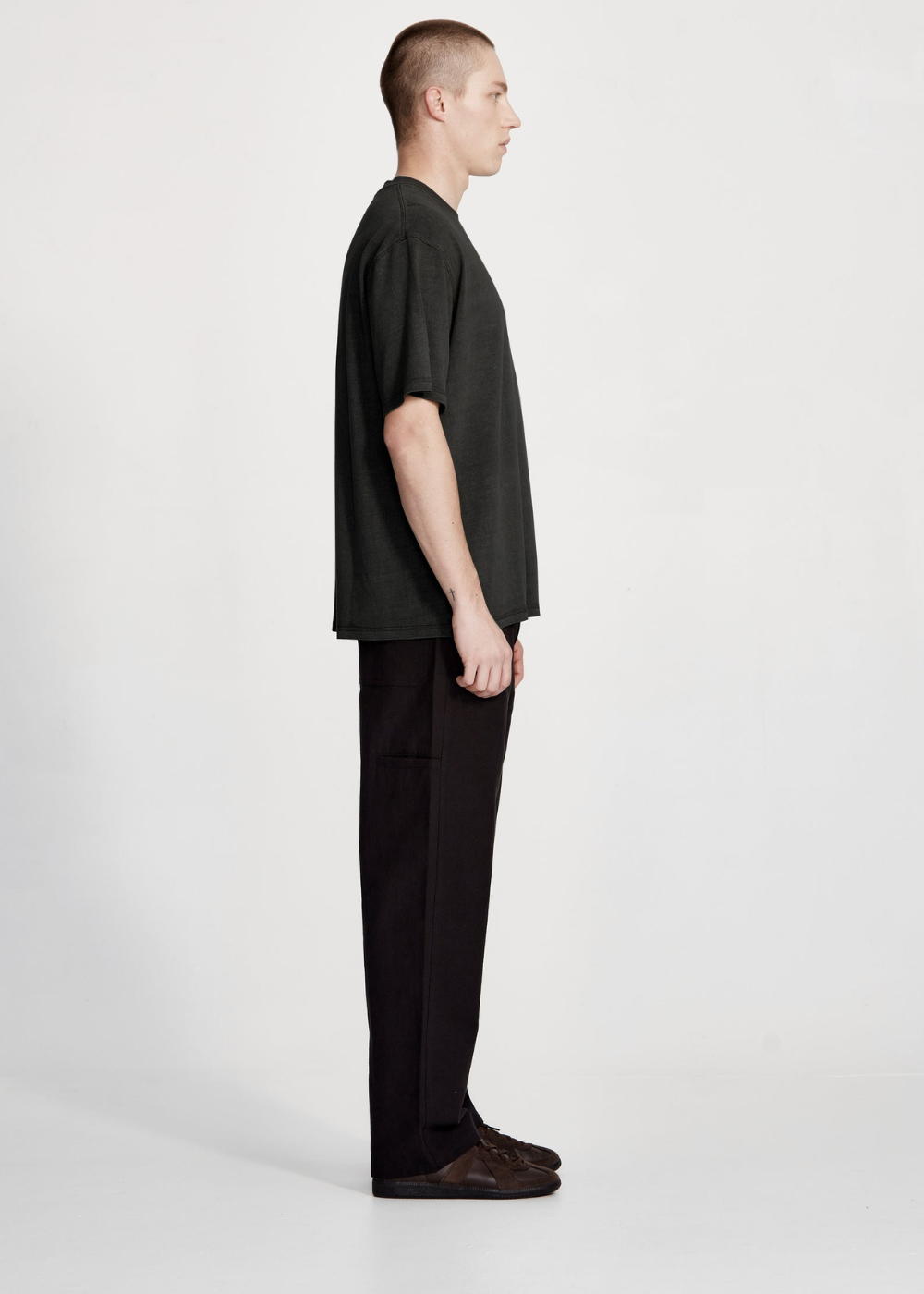 Commoners Hemp Jersey Studio Tee, Vintage Black | COMMONERS | Mad About The Boy