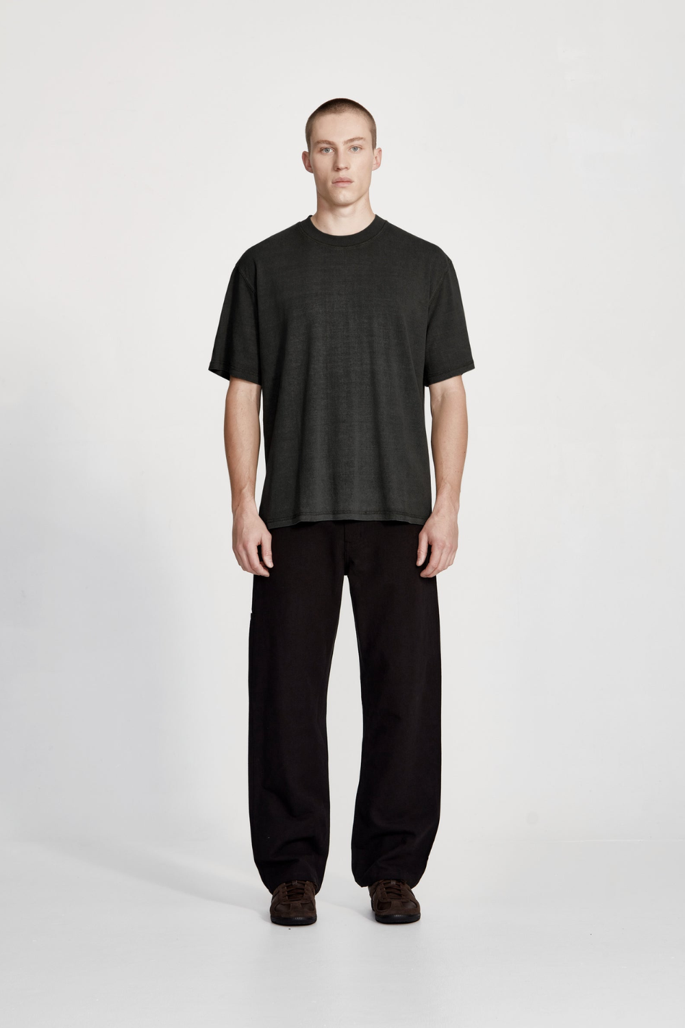 Commoners Hemp Jersey Studio Tee, Vintage Black | COMMONERS | Mad About The Boy