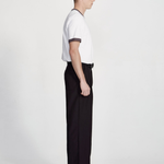 Commoners Wide Leg Pleated Trouser, Black | COMMONERS | Mad About The Boy