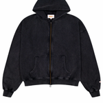 LARK ZIP HOODIE BLACK WASH | Checks Downtown | Mad About The Boy