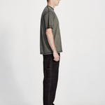 Commoners Cotton Jersey Studio Tee, Fog with Black | COMMONERS | Mad About The Boy