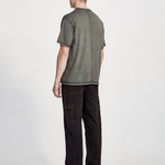 Commoners Cotton Jersey Studio Tee, Fog with Black | COMMONERS | Mad About The Boy