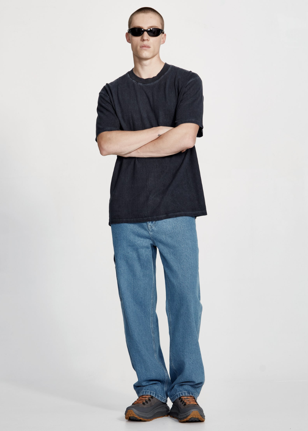 Commoners Hemp Jersey Studio Tee, Vintage Midnight | COMMONERS | Mad About The Boy