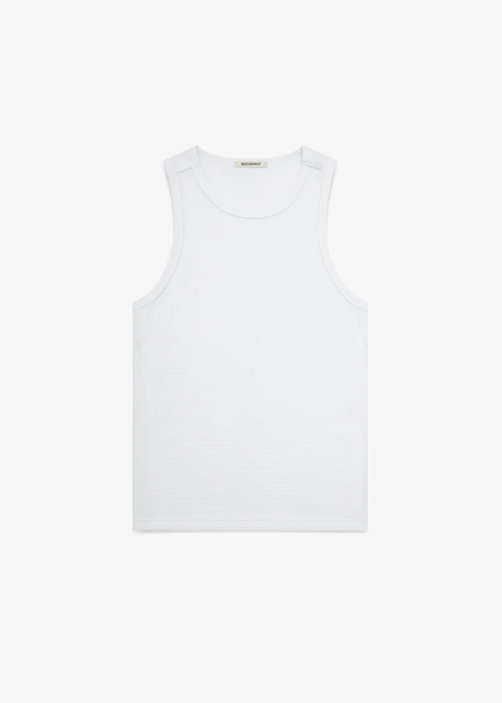 Perforated Tank - Off White | Brotherwolf | Mad About The Boy