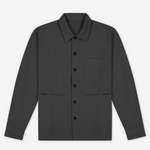 Seersucker Shacket - Olive Grey | PORTER JAMES SPORTS | Mad About The Boy