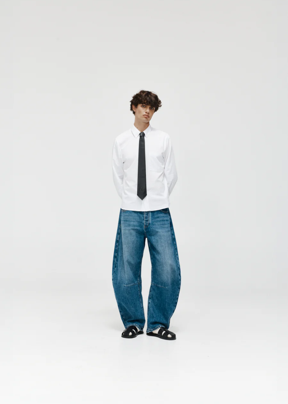 Slim Oxford Shirt - White | PORTER JAMES SPORTS | Mad About The Boy