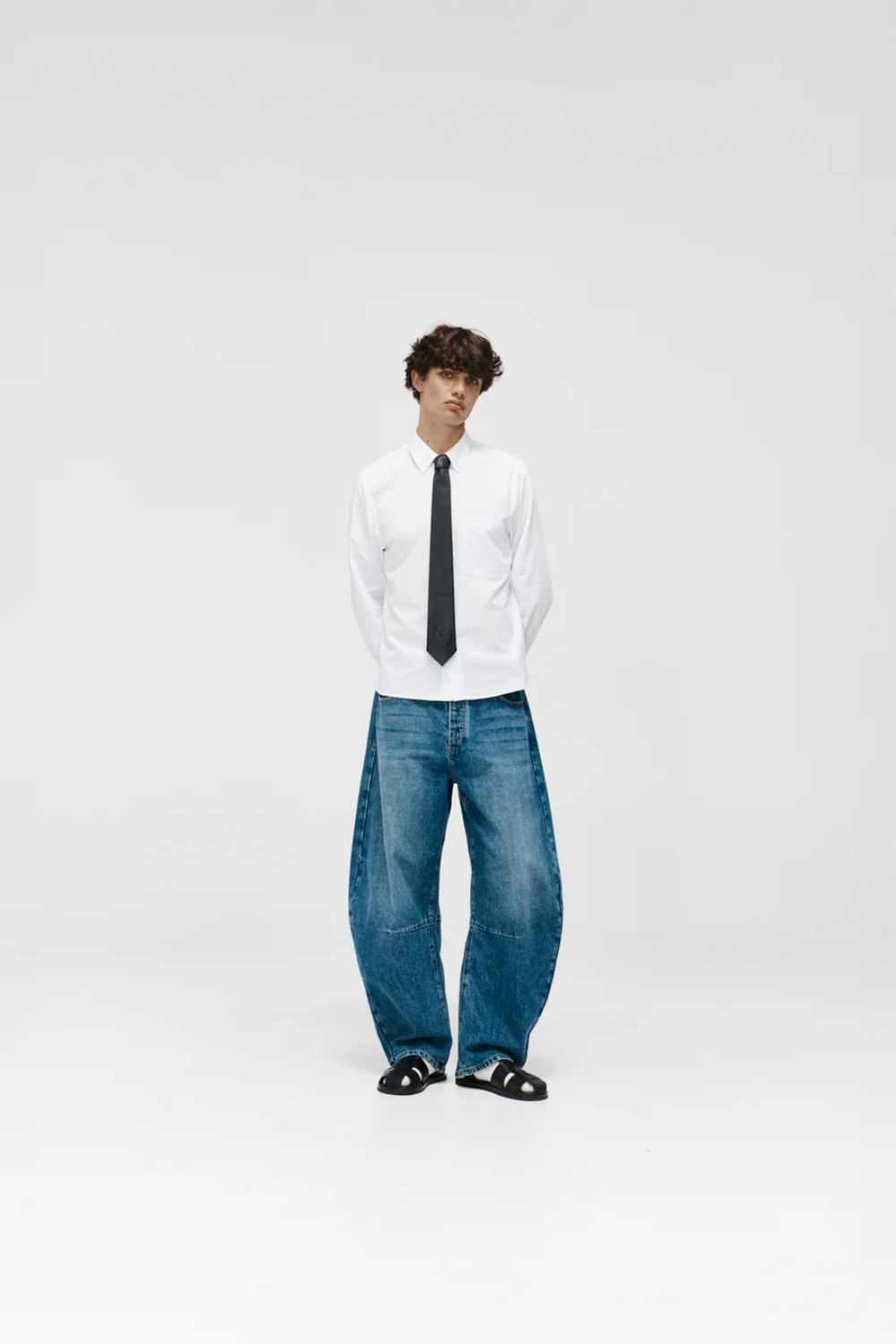 Slim Oxford Shirt - White | PORTER JAMES SPORTS | Mad About The Boy