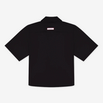S/S Placket Shirt Black Suiting | PORTER JAMES SPORTS | Mad About The Boy