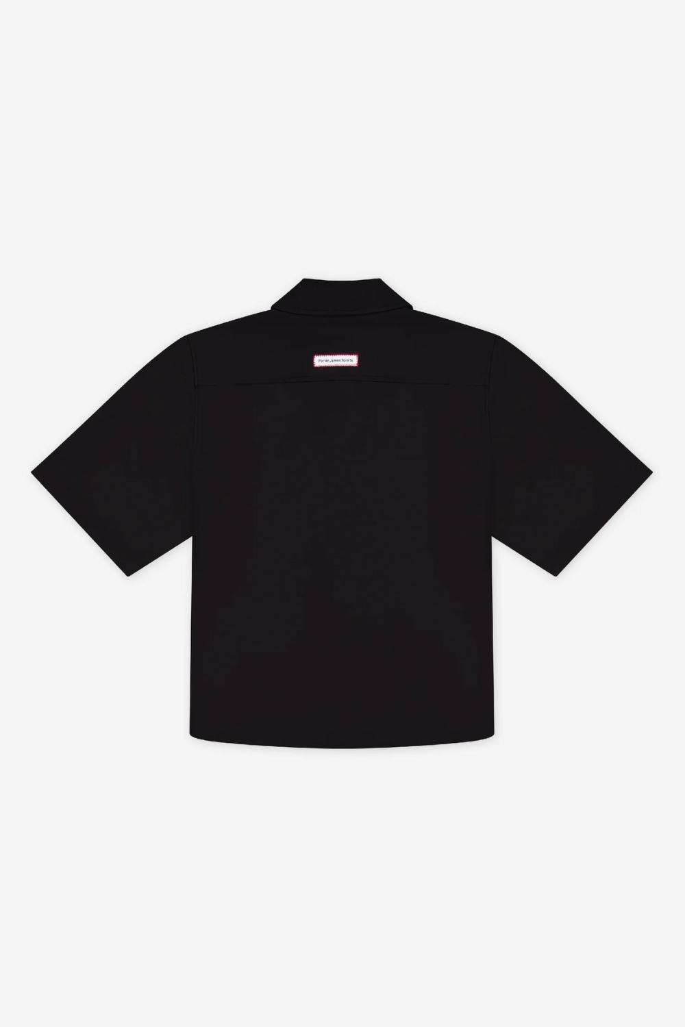 S/S Placket Shirt Black Suiting | PORTER JAMES SPORTS | Mad About The Boy