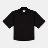 S/S Placket Shirt Black Suiting | PORTER JAMES SPORTS | Mad About The Boy
