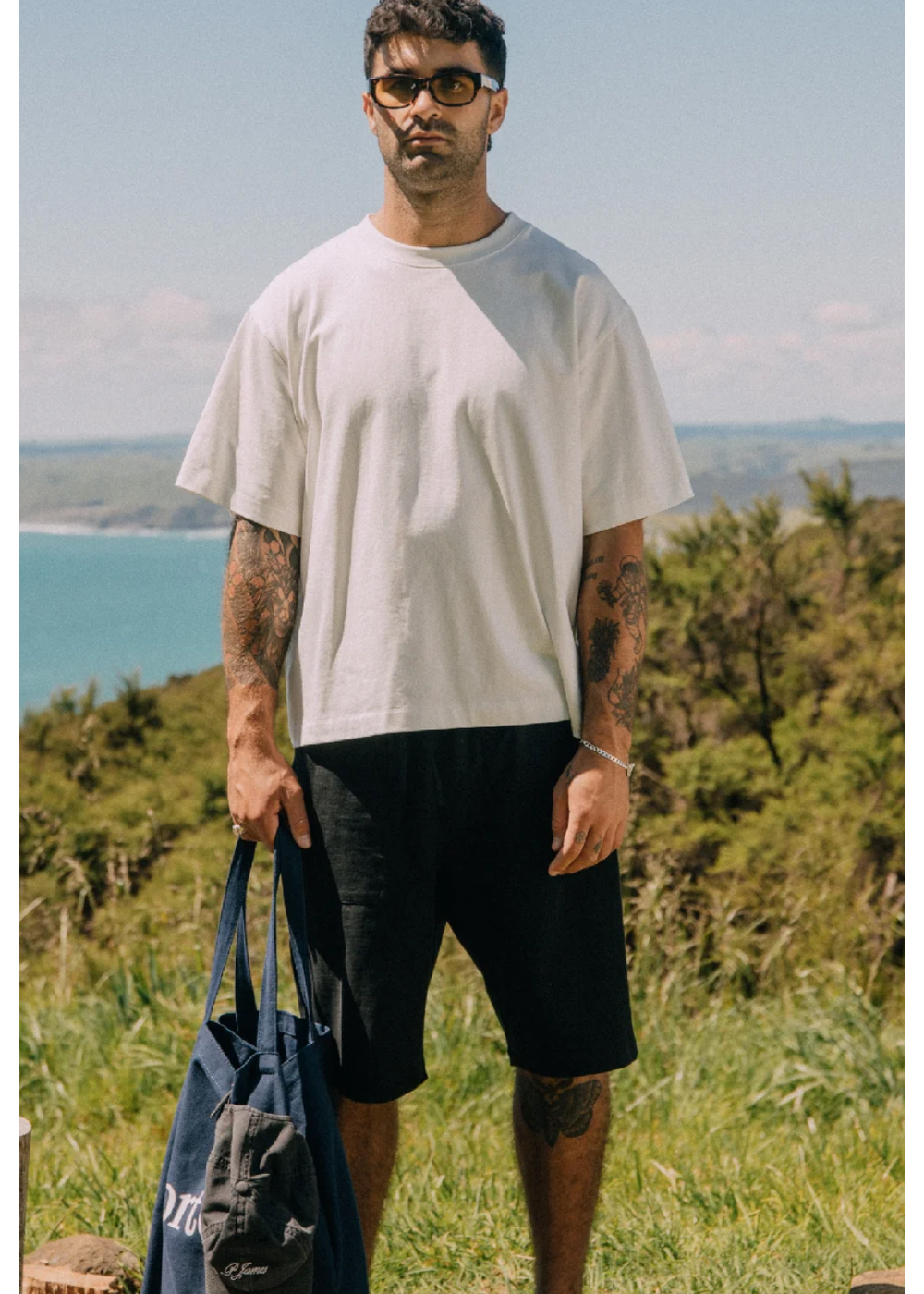 LUXURY BLANK TEE / OFF WHITE | PORTER JAMES SPORTS | Mad About The Boy
