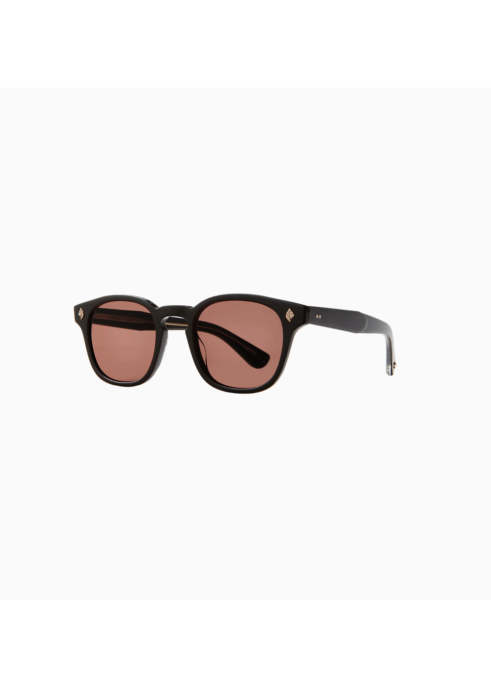 Garrett Leight Ace Sunglasses - Black/Semi-Flat Pure Rosewood | GARRETT LEIGHT | Mad About The Boy