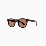 Garrett Leight Ace Sunglasses - Black/Semi-Flat Pure Rosewood | GARRETT LEIGHT | Mad About The Boy