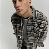 Boxed Flannel - Black Check | PORTER JAMES SPORTS | Mad About The Boy