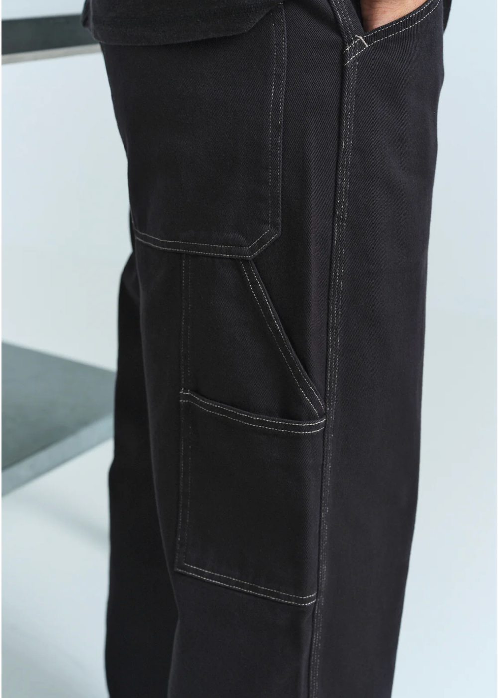 Commoners Mens Carpenter Pant Vintage Black | COMMONERS | Mad About The Boy