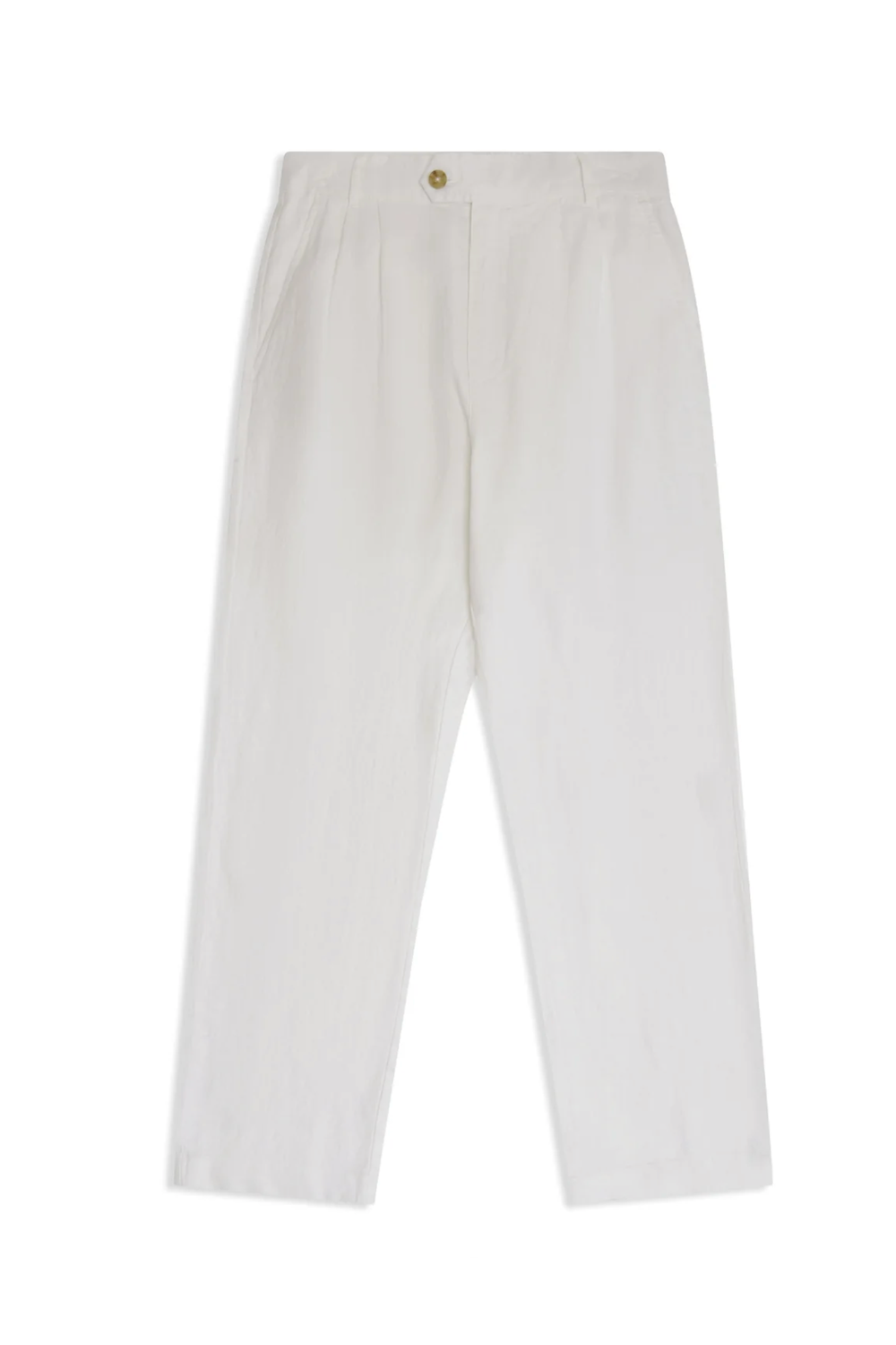 Linen Slack Pant - White | Kore Studios | Mad About The Boy
