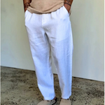 Linen Slack Pant - White | Kore Studios | Mad About The Boy