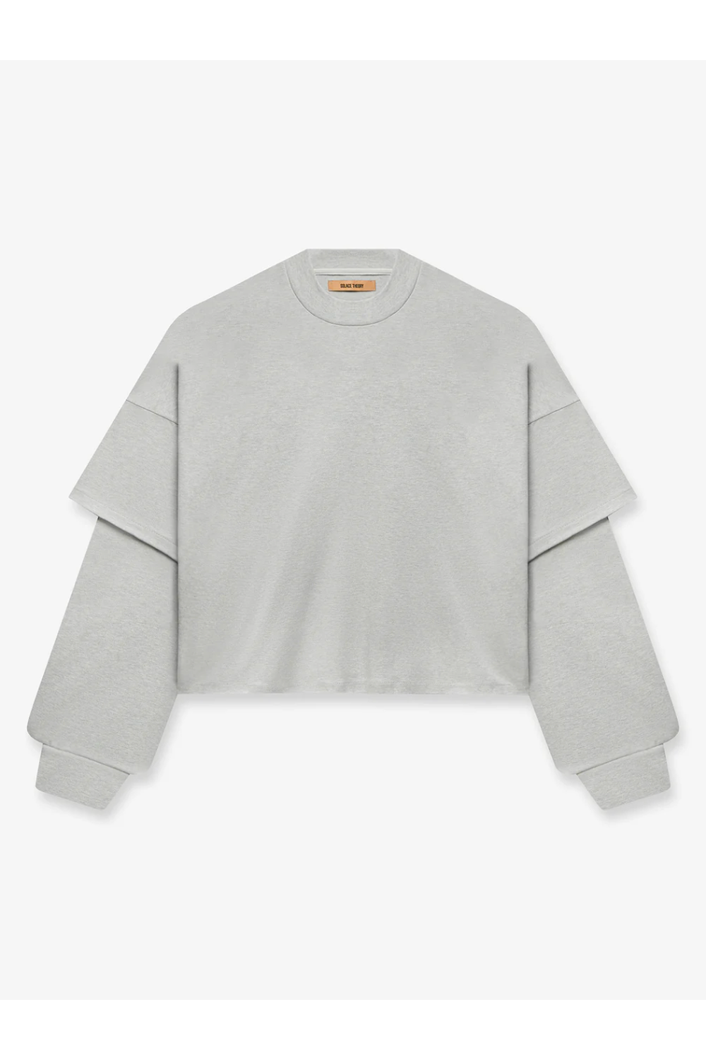 THE DOUBLE SLEEVE T-SHIRT - MELANGE | SOLACE THEORY | Mad About The Boy