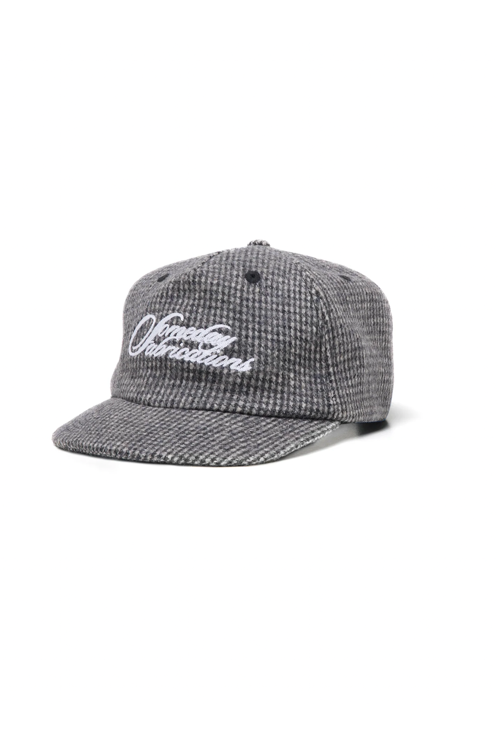 SOMEDAY FABRICATIONS SCRIPT BALLCAP | HOUNDSTOOTH | Someday Fabrications | Mad About The Boy