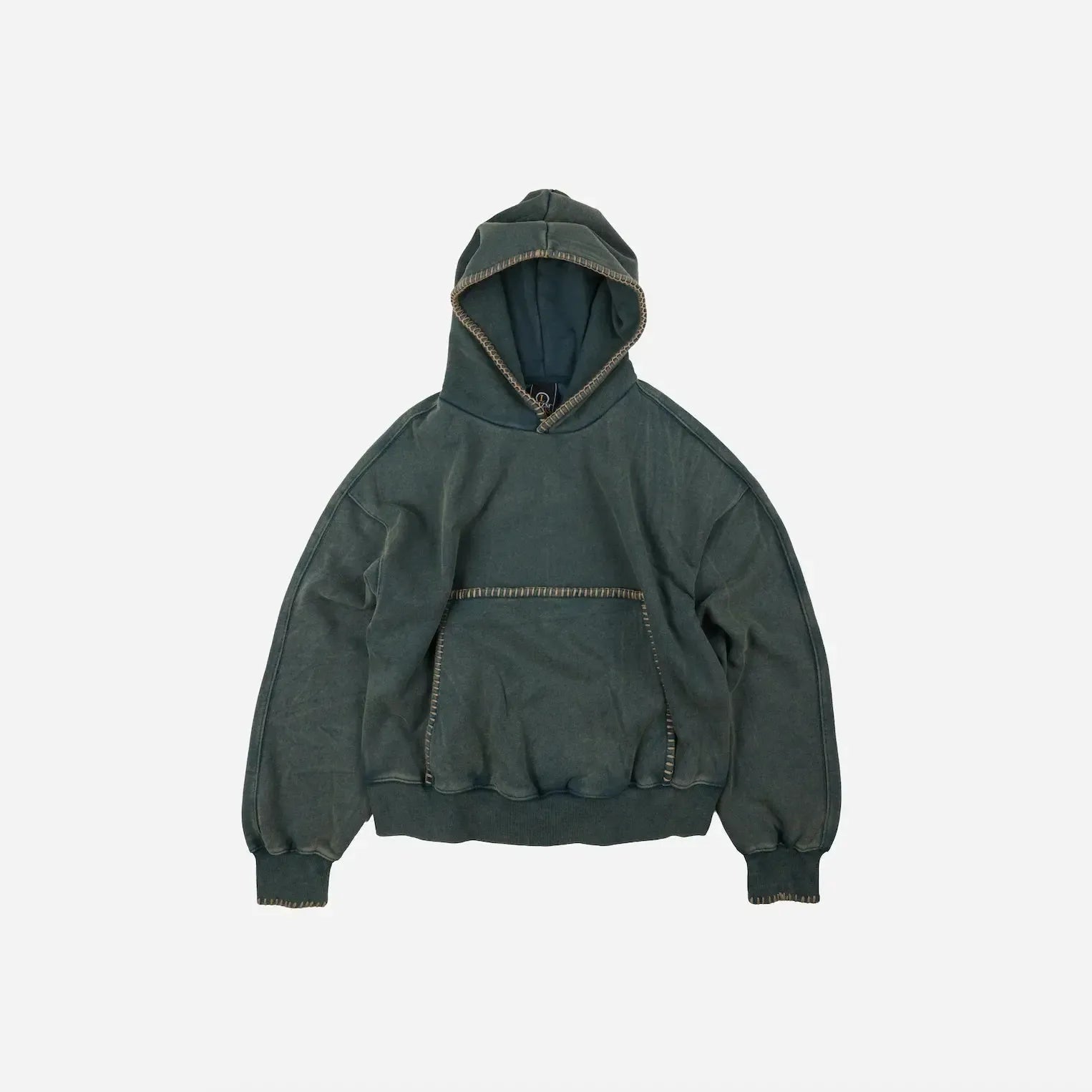 Frizmworks - Needle Stitch Pullover Hoodie / Vintage Green | Frizmworks | Mad About The Boy