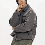 Frizmworks - Heavy Canvas Destroyed Work Jacket / Mud | Frizmworks | Mad About The Boy