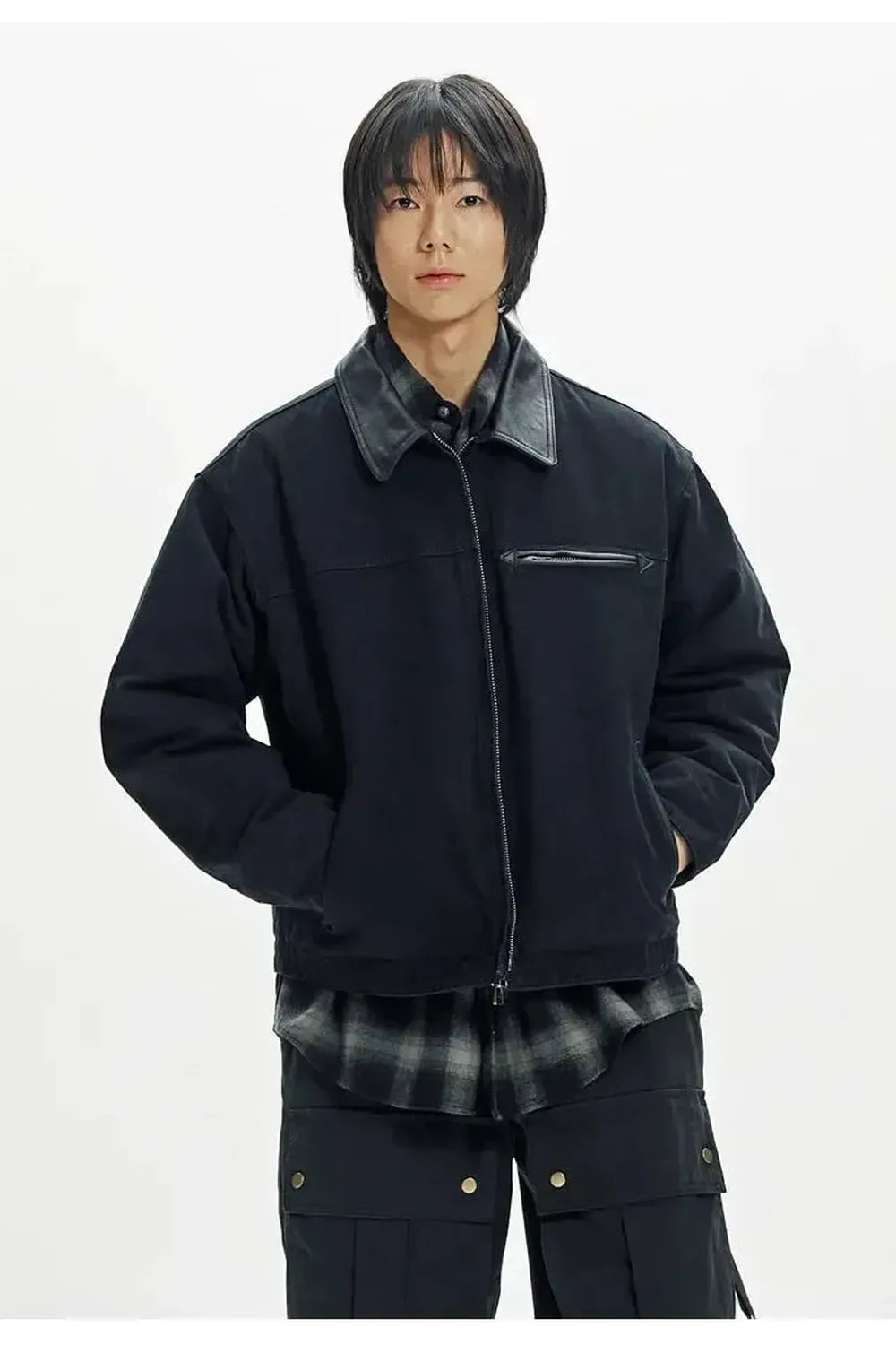 Frizmworks - Heavy Canvas Destroyed Work Jacket / Black | Frizmworks | Mad About The Boy