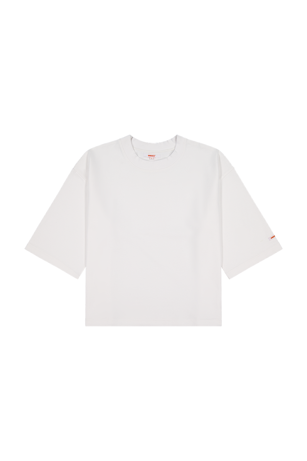 Checks - Wide Tee - White | Checks Downtown | Mad About The Boy