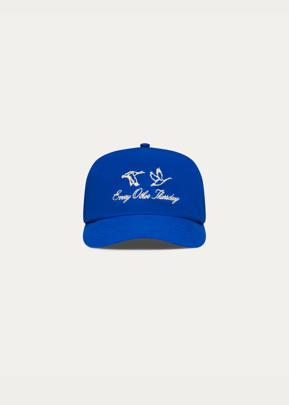 Ripstop Geese Logo Snapback - Cobalt | Every Other Thursday | Mad About The Boy