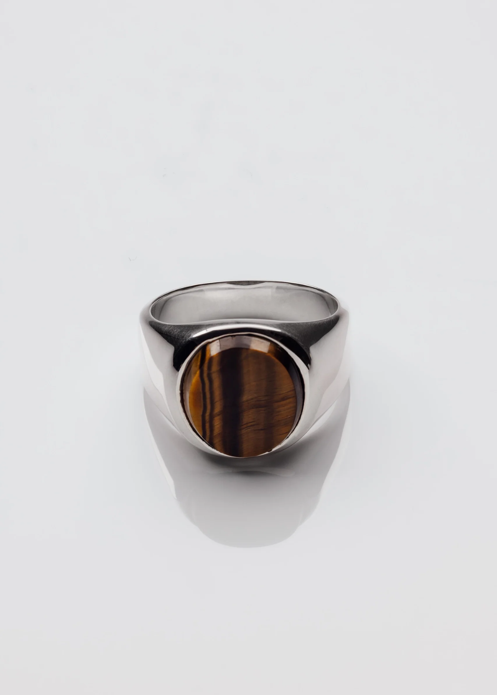Oval Signet - Tiger Eye | DON DU CIEL | Mad About The Boy