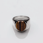 Oval Signet - Tiger Eye | DON DU CIEL | Mad About The Boy