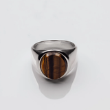 Oval Signet - Tiger Eye | DON DU CIEL | Mad About The Boy