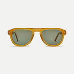 Carrousel Sunglasses - Peach / Khaki Light | Ahlem Eyewear | Mad About The Boy