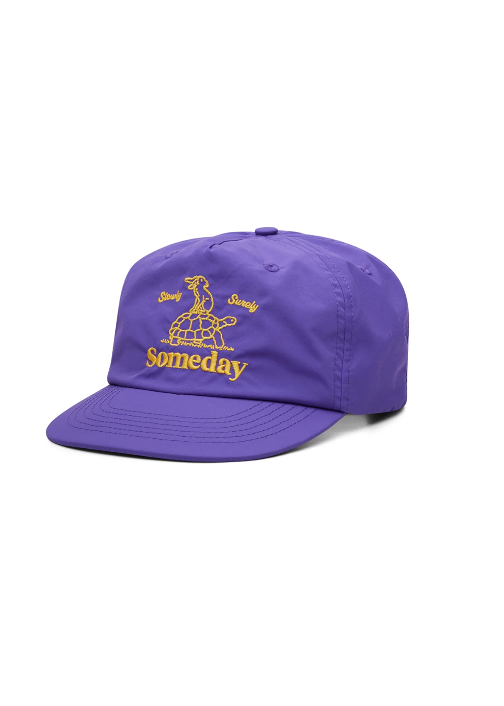 SOMEDAY FABRICATIONS SLOWLY SURELY NYLON CAP | PURPLE | Someday Fabrications | Mad About The Boy