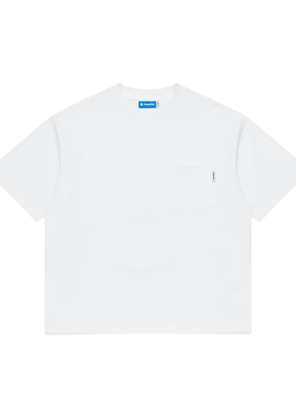 SOMEDAY FABRICATIONS EVERYDAY POCKET TEE | WHITE | Someday Fabrications | Mad About The Boy