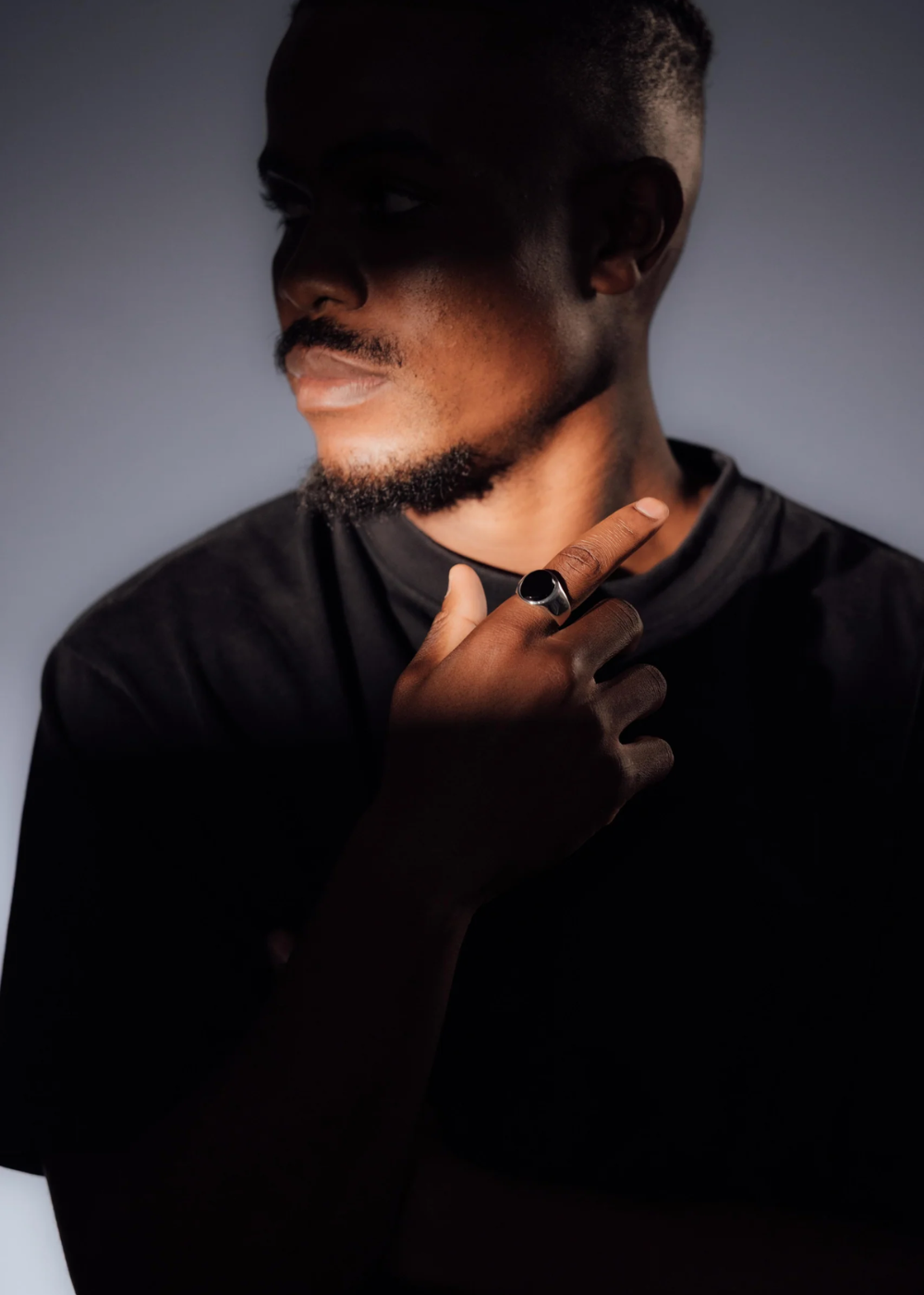 Oval Signet - Onyx | DON DU CIEL | Mad About The Boy