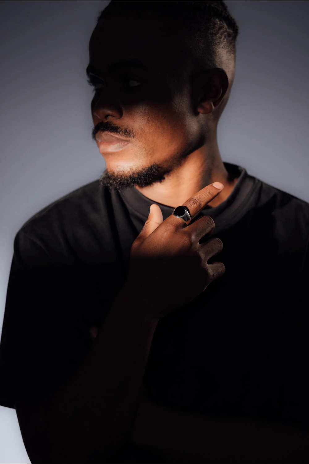 Oval Signet - Onyx | DON DU CIEL | Mad About The Boy