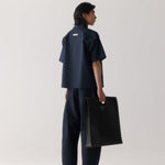 Dart Knee Pleated Trousers / Navy Suiting | PORTER JAMES SPORTS | Mad About The Boy
