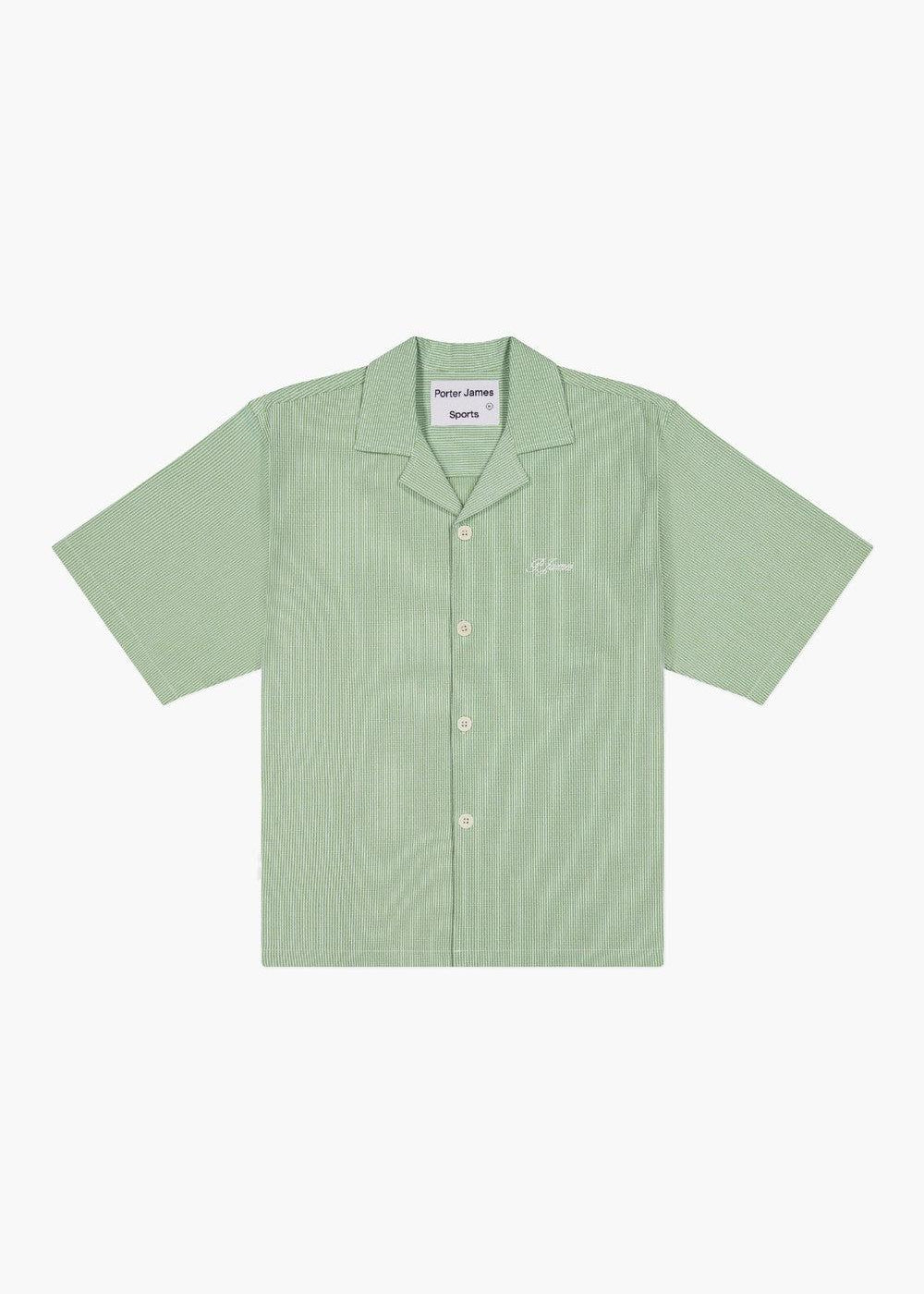 Revere Shirt - Forrest Seersucker | PORTER JAMES SPORTS | Mad About The Boy