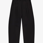 Dart Knee Pleated Trousers / Black Suiting | PORTER JAMES SPORTS | Mad About The Boy