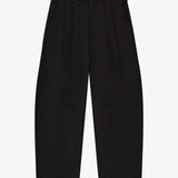Dart Knee Pleated Trousers / Black Suiting | PORTER JAMES SPORTS | Mad About The Boy