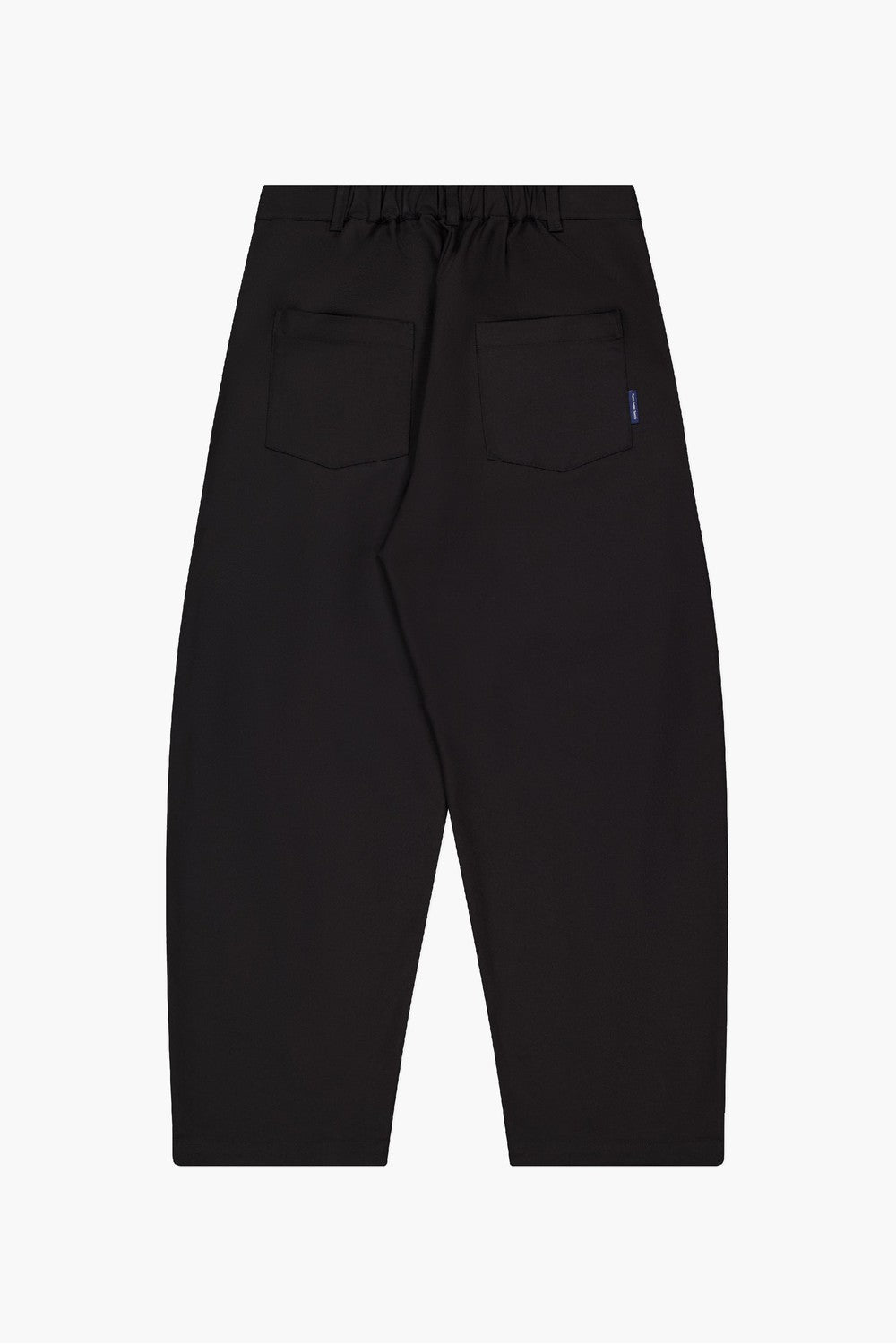 Dart Knee Pleated Trousers / Black Suiting | PORTER JAMES SPORTS | Mad About The Boy