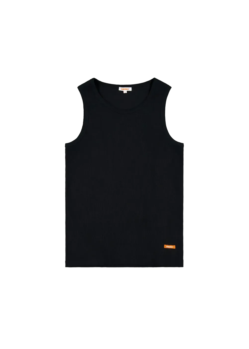 Ribbed Tank Black | Checks Downtown | Mad About The Boy