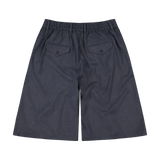 Hakama shorts charcoal wool | Checks Downtown | Mad About The Boy