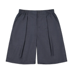 Hakama shorts charcoal wool | Checks Downtown | Mad About The Boy