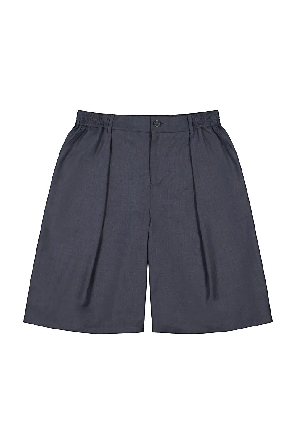 Hakama shorts charcoal wool | Checks Downtown | Mad About The Boy