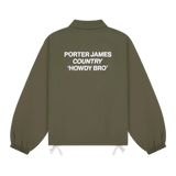 Porter James Sports Coaches Jacket Olive | PORTER JAMES SPORTS | Mad About The Boy