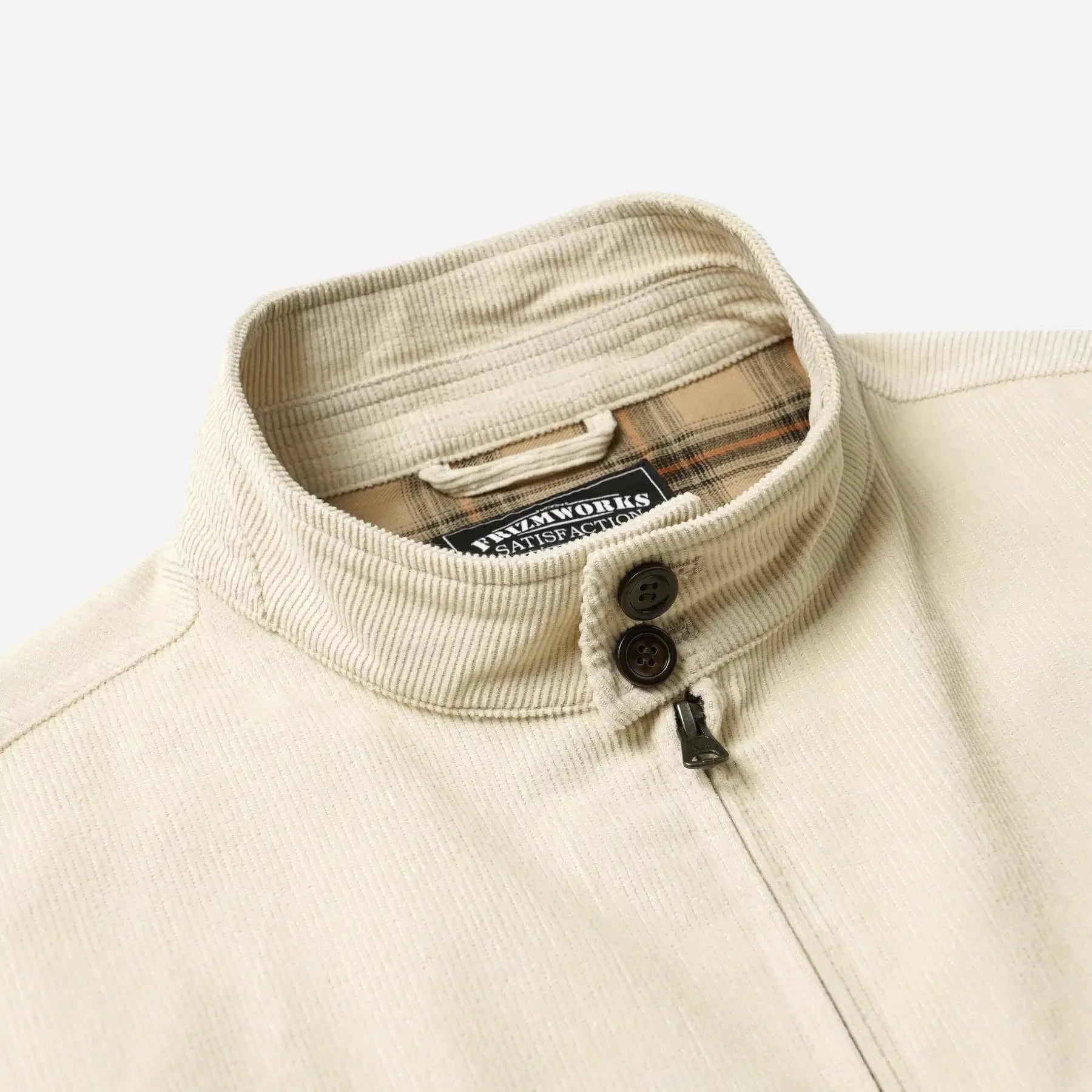 Frizmworks - Corduroy Buddy Harrington Jacket / Cream | Frizmworks | Mad About The Boy